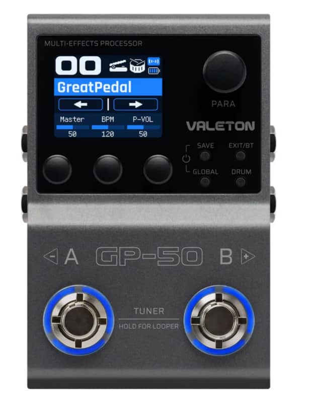 Valeton GP-50 Mulit-Effect Pedal for Electric Guitar image 1