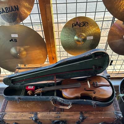 John Richard Smith Slingerlands Correspondence School Stradavarious Vintage Chicago Illinois 4/4 Violin w/ Case image 3