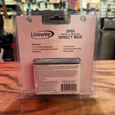 Livewire SPDI  model Passive, Switchable Direct Box image 2