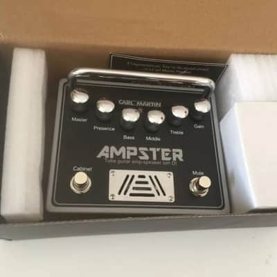 Carl Martin Ampster Tube Guitar Amp Speaker Sim DI Effects Pedal w/ Original box & paperwork image 1