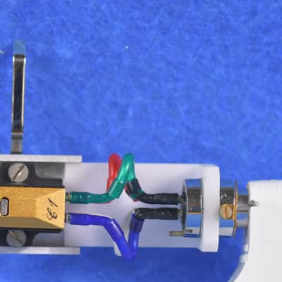 SAEC C1 MC Cartridge W/ SAEC ULS-3X Headsehll In Excellent Condition image 5