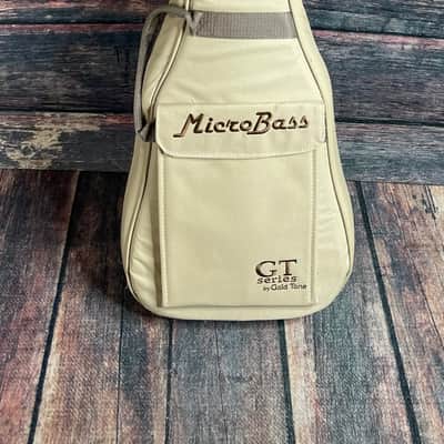 Gold Tone Left Handed M-Bass 23 Inch Scale Short Scale Acoustic Electric Micro Bass image 8