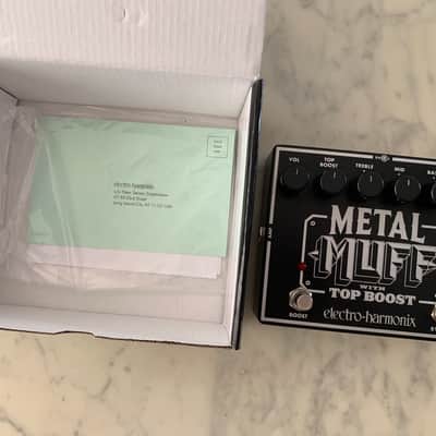 Electro-Harmonix Metal Muff Distortion with Top Boost 2006 - Present - Black image 4