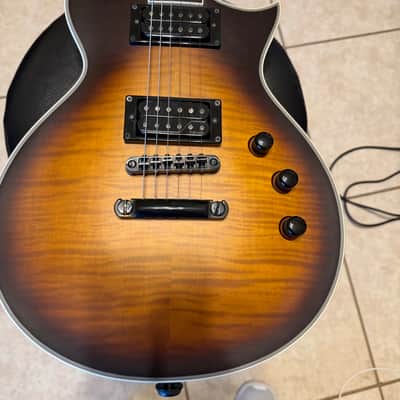 LTD EC-1000T CTM Tobacco Sunburst Satin Electric Guitar