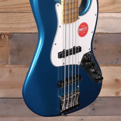 Squier Classic Vibe Active '70s Jazz Bass V Ocean Turquoise image 2