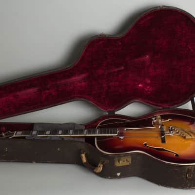D'Angelico Style B Arch Top Acoustic Guitar (1937), ser. #1286, original brown hard shell case. image 10