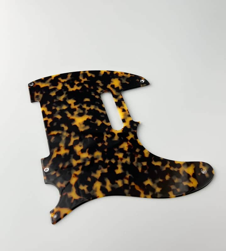 TELECASTER Tortoise pickguard (5 or 8 holes / Single coil / Humbucker) image 1