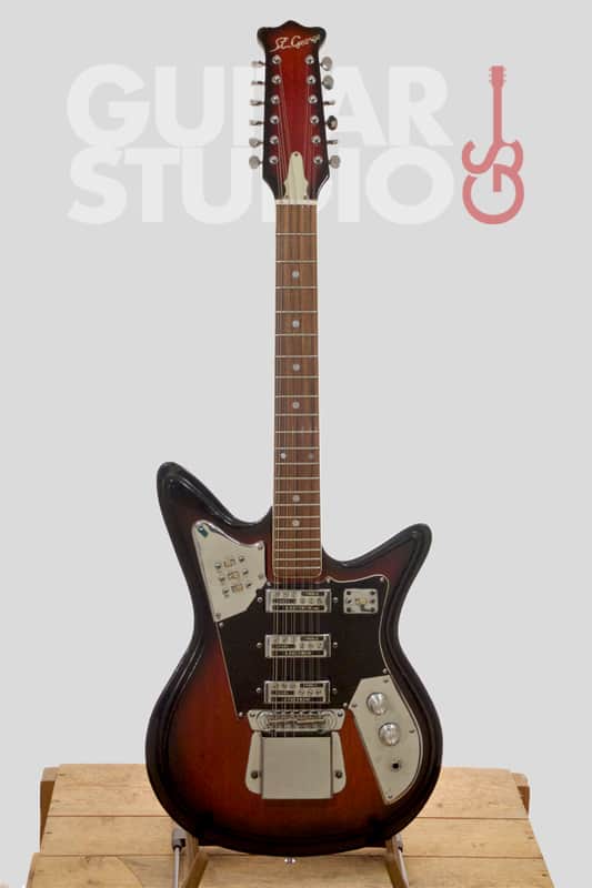 Teisco St George Electric 12 String 1960s Japanese image 1