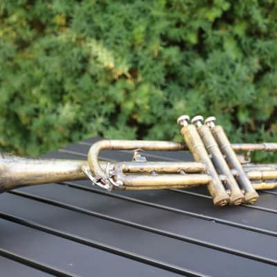 Fully Restored and Modified: Bach Bb trumpet with NEW case (custom restoration) image 5