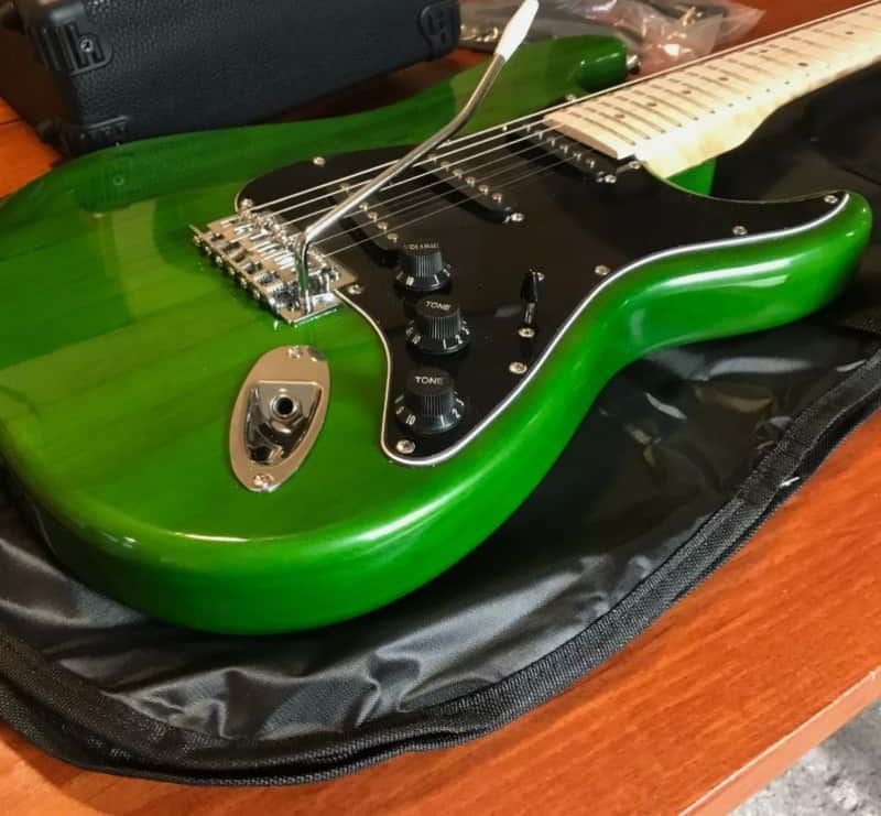 🎸+Amp! Unmarked S Series Electric Guitar +Whammy / Tremolo +Rosewood FB +Soft Case/Gg Bag +Strap +Cable +Pick!🎸 image 1