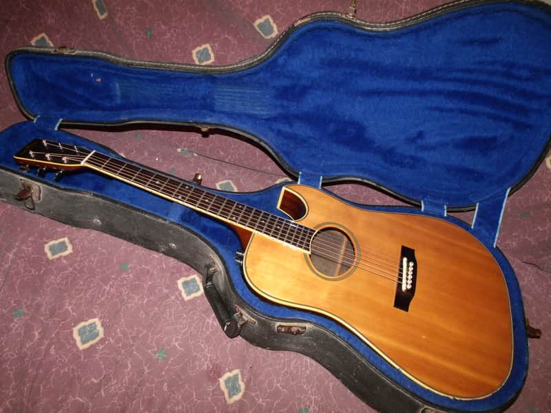 Early 1980's Sigma Martin Japan SE-28 rare model Cutaway Acoustic image 1