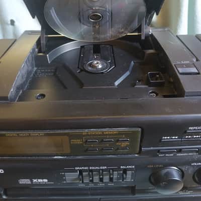 LAST CHANCE TO GET BY JUNE 15 !! Panasonic RX-DT 610 XBS 80s-00s - Black image 6