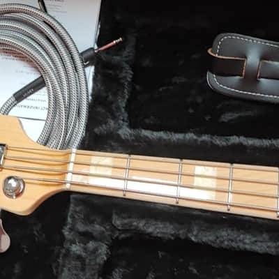 Beautiful 2021 Never Played Sire Marcus Miller Fireglow Swamp Ash Jazz Bass w/ HSC image 21
