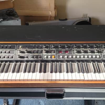 Sequential Prophet T8 76-Key 8-Voice Polyphonic Synthesizer 1983 - 1986 - Black with Wood Sides image 1