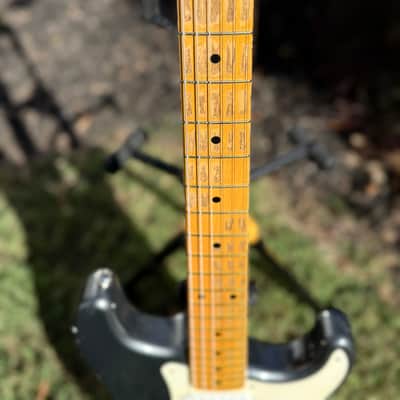 MJT Stratocaster Custom Relic Stratocaster-Style Guitar with Fred Stuart and Ron Ellis Pickups - MJT Swamp Ash Body, AllParts Neck image 4