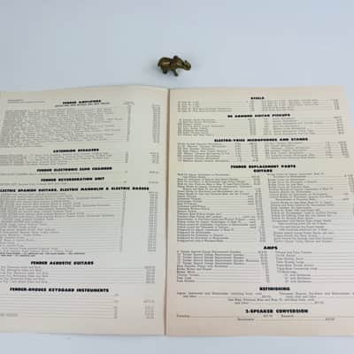 Fender Fine Electric Instruments Price List – July 20, 1963 image 3