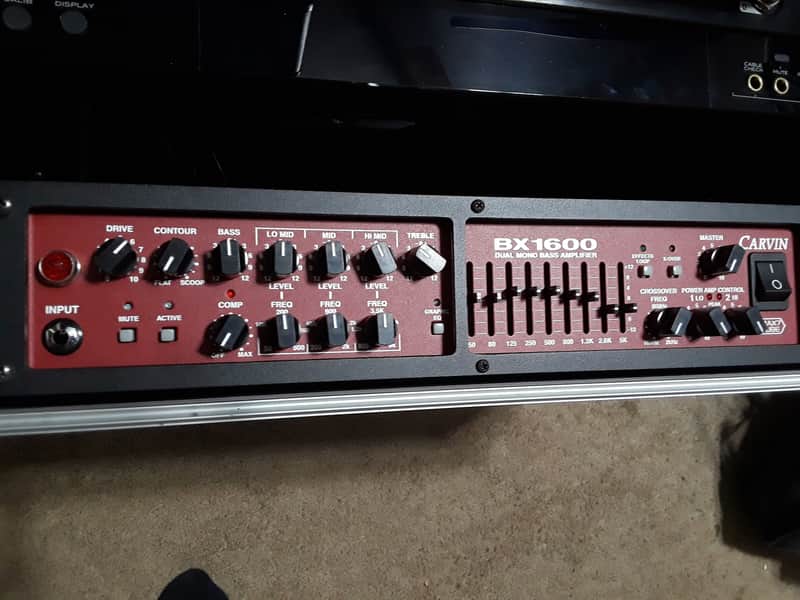 Carvin BX1600 Bass Amp Head (Rackmount) image 1