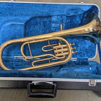 Yamaha YAH-201 Tenor (Alto) Horn - Brass image 8