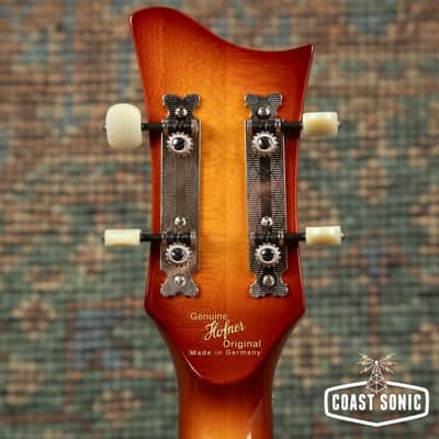 2023 Hofner Thomas Stuhlein H500/1-63-AR Artist Model Premium Made in Germany w/case image 13