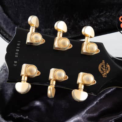 2012 Gibson Custom Shop ES-355 Ebony Black VOS Bigsby OHSC COA image 8