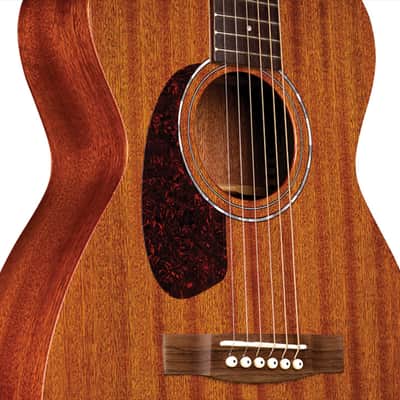 Guild Westerly M-120L Concert Natural All Solid Left-Handed Acoustic Guitar & Case image 5