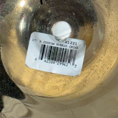 Zildjian 17" K Hybrid China image 2