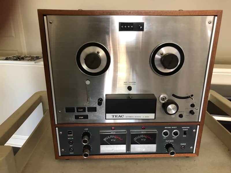 TEAC A4010S 1964 Anondized Silver image 1