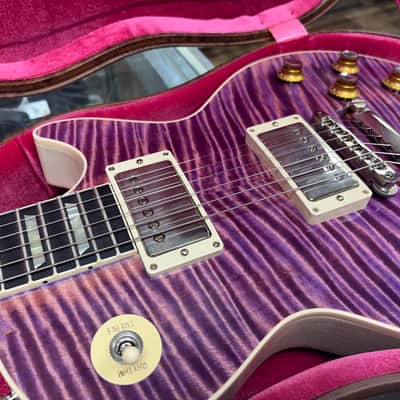 Gibson Custom Shop Standard Historic '60 Les Paul Standard Reissue 2023 - Purple Denim Gloss image 14