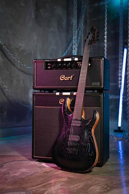 Cort KX700 EverTune Open Pore Black, Seymour Duncan Sentient