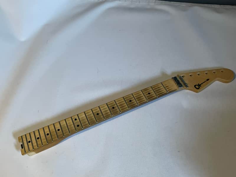 2017 MIM Charvel San Dimas Pro Mod Guitar Neck Floyd Ready 22 Fret Truss Wheel (Heavy Relic Wear) image 1
