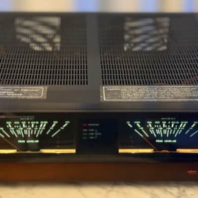 🎶✨ Proton AA-1150 Stereo Power Amplifier — Serviced, Cleaned, Large Dual Green dB Output Meters, Power Envelope Design, Bench Tested image 4