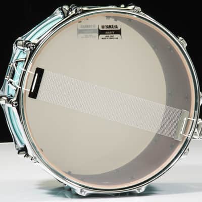 Yamaha Recording Custom 14x8 Snare Drum - Surf Green image 5