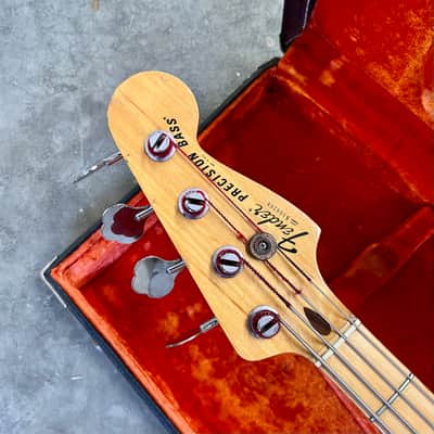 Fender Precision Bass guitar 1978 Natural original vintage USA p image 8