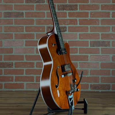 Godin 5th Avenue Uptown Custom Hollow-Body Electric Guitar - Havana Brown image 9