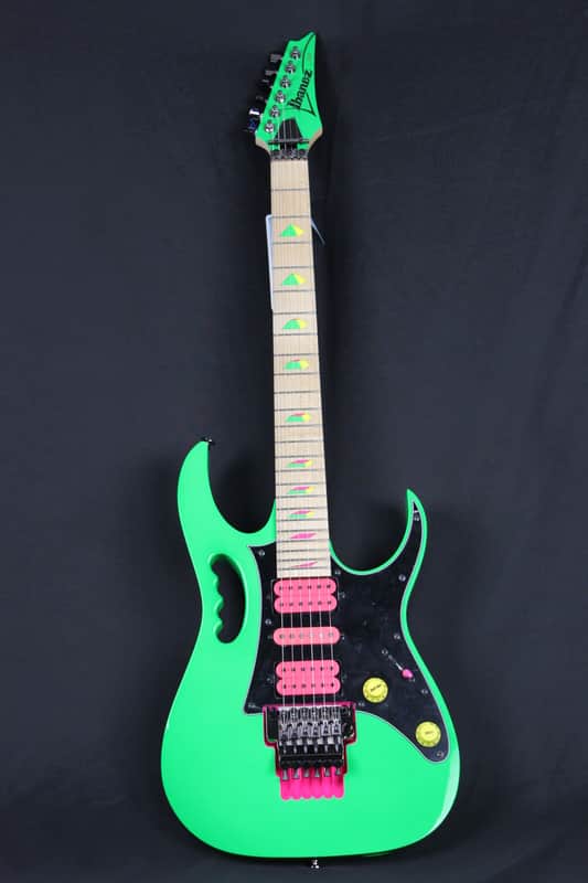 Ibanez JEM 777 30th Anniversary Steve Vai Signature Model 2017 Loch Ness Green image 1