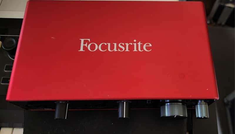 Focusrite Scarlett Solo 3rd Gen USB Audio Interface 2019 - Present - Red / Black image 1