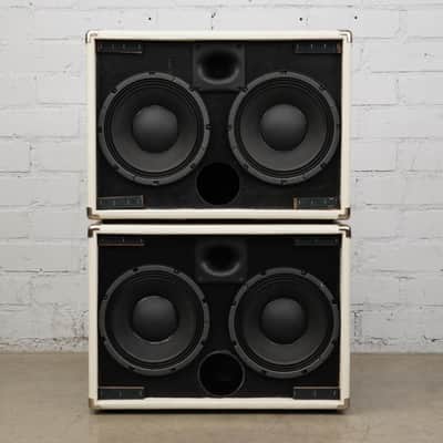 Ashen Bass Exchange 2x10 8ohm Bass Speaker Cabinet Cream Fender Bassman #53711 image 23