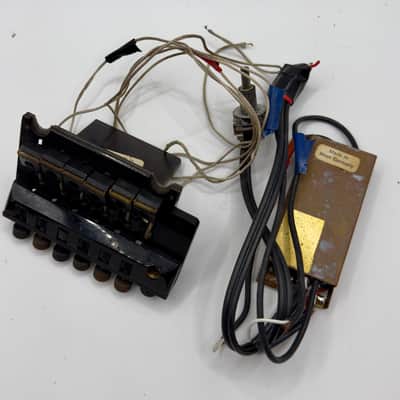 Schaller Shadow Midi Bridge Piezo Tremolo System 1980s - Black image 3