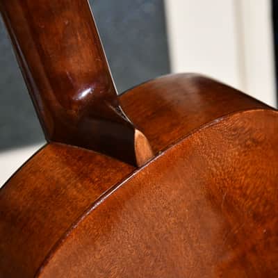 Video Sample - Antique German Romantic Guitar – Player-ready, 1930s, All Solid-Wood, Great Condition and Sound image 11