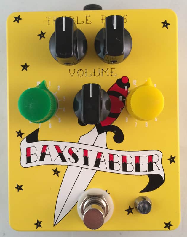Fuzzrocious Pedals BAXSTABBER EQ/preamp/tone shaper image 1