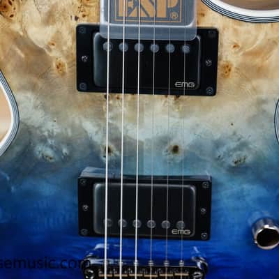 ESP E-II Eclipse - Blue Natural Fade image 5