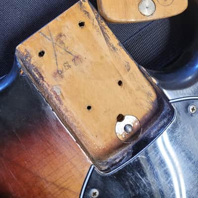 1978 MusicMan Stingray - Pre Ernie Ball B00 Bass w. Black Epoxy Pre-Amp image 14