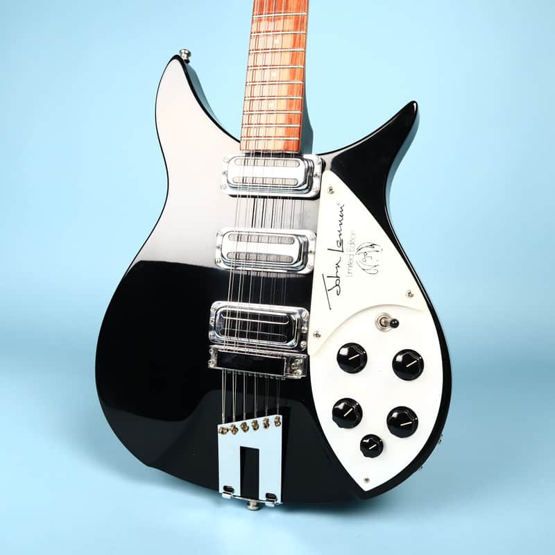 Rickenbacker 355JL Rare 12 string John Lennon Limited Black image 1