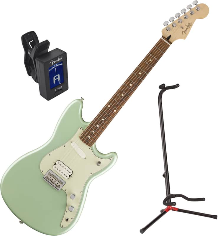 Fender Duo Sonic HS Pau Ferro Seafoam Green Electric Guitar w
