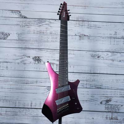 Ibanez A528 Alpha Series 8-String Electric Guitar | Coral Mirage image 2