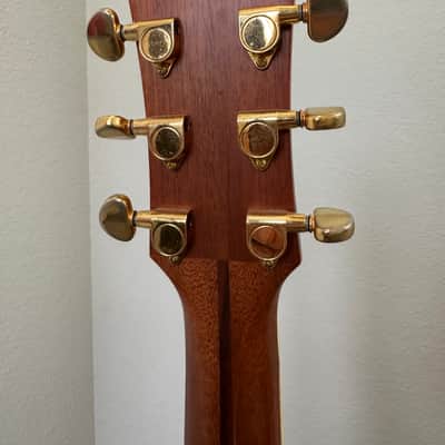Yamaha  LJX6CA Natural wood jumbo electric acoustic guitar with Case image 9