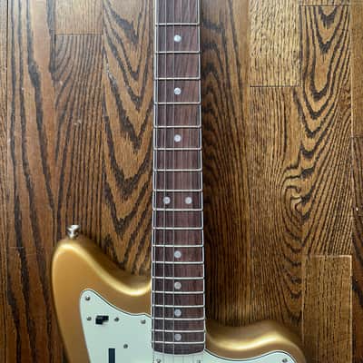 RARE! 2017 Fender American Vintage “Thin Skin” ‘65 Jazzmaster - Aztec Gold w/ OHSC image 6
