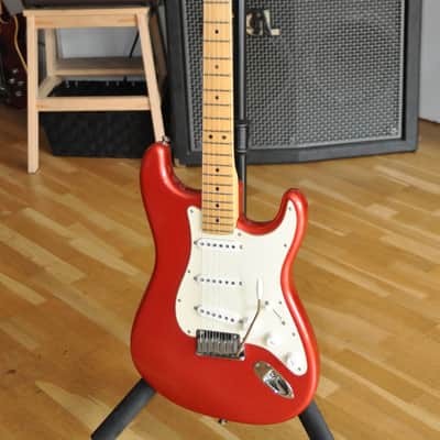 FENDER American Standard Stratocaster Chrome Red / Made In USA / from 2001 / Z1035396 image 2