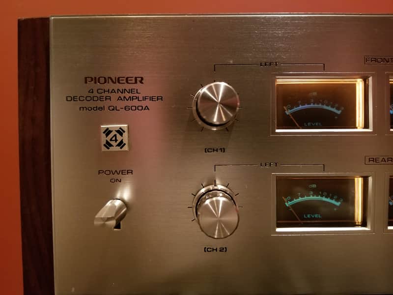 Pioneer QL-600-A 4 Channel Decoder Amplifier | Reverb