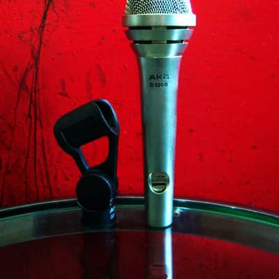 Vintage 1970's AKG D320B dynamic "hyper" cardioid microphone w accessories D330BT D1000E D190E image 12